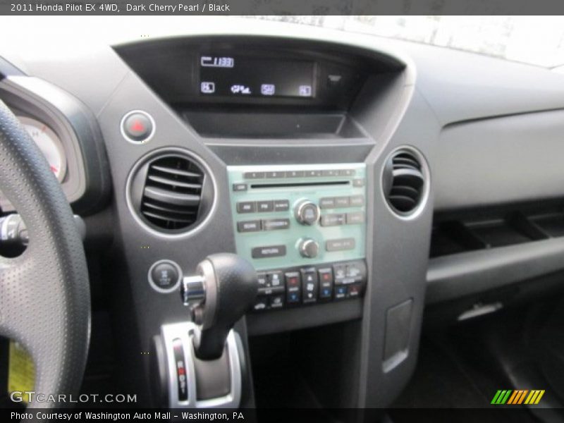 Dark Cherry Pearl / Black 2011 Honda Pilot EX 4WD