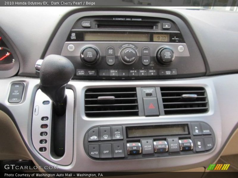 Controls of 2010 Odyssey EX