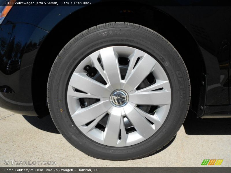 Black / Titan Black 2012 Volkswagen Jetta S Sedan