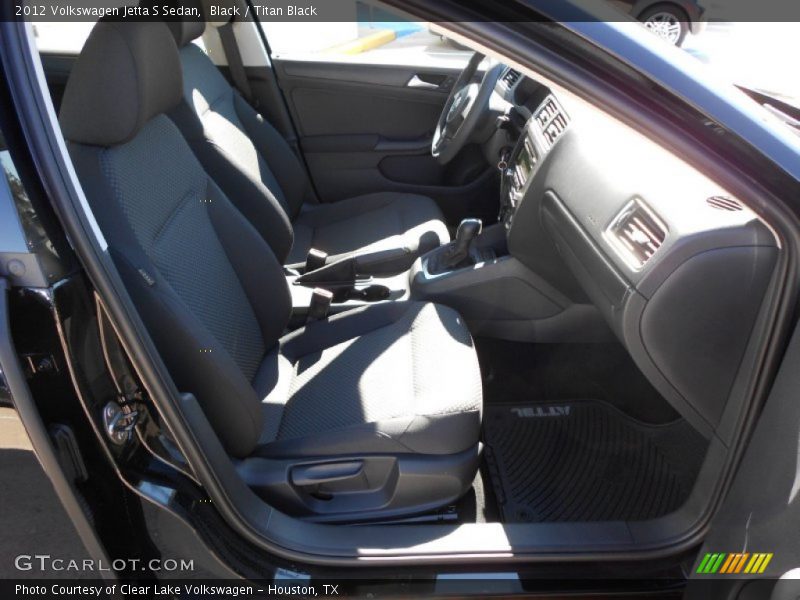 Black / Titan Black 2012 Volkswagen Jetta S Sedan