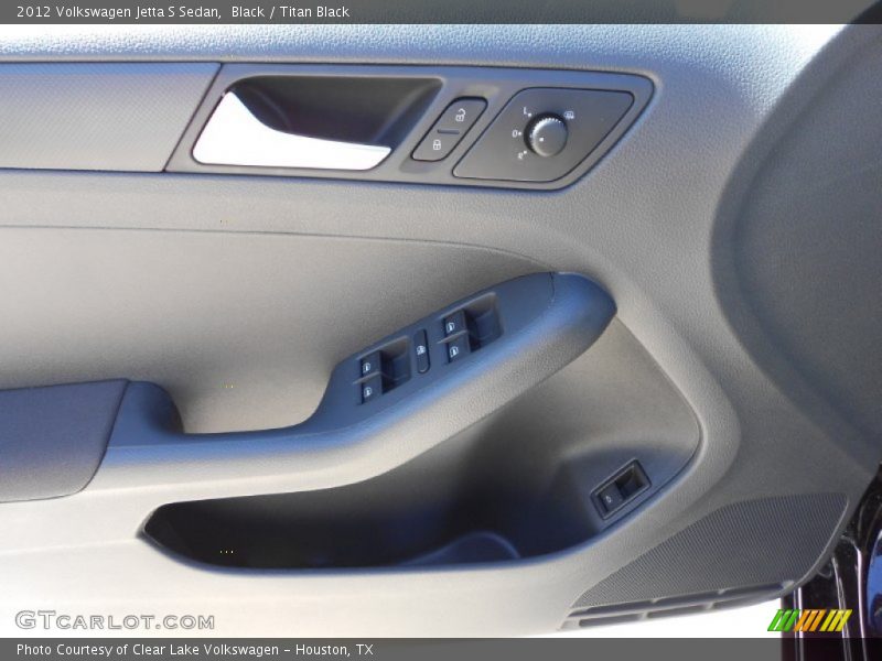 Black / Titan Black 2012 Volkswagen Jetta S Sedan