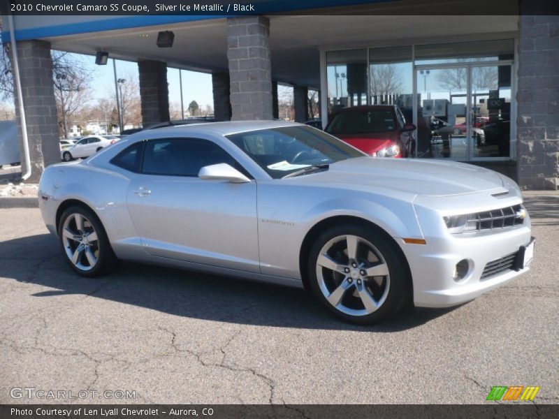 Silver Ice Metallic / Black 2010 Chevrolet Camaro SS Coupe