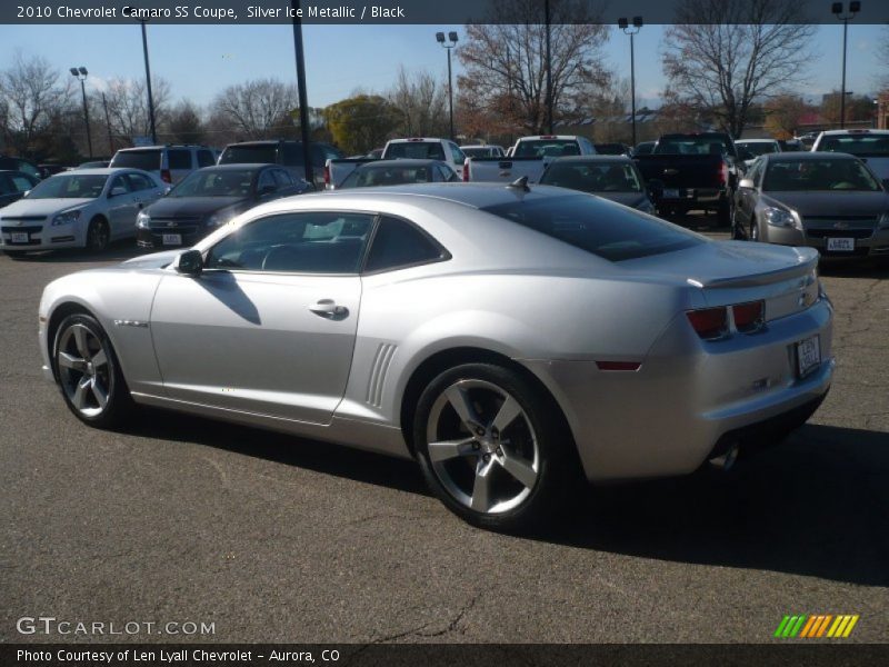Silver Ice Metallic / Black 2010 Chevrolet Camaro SS Coupe