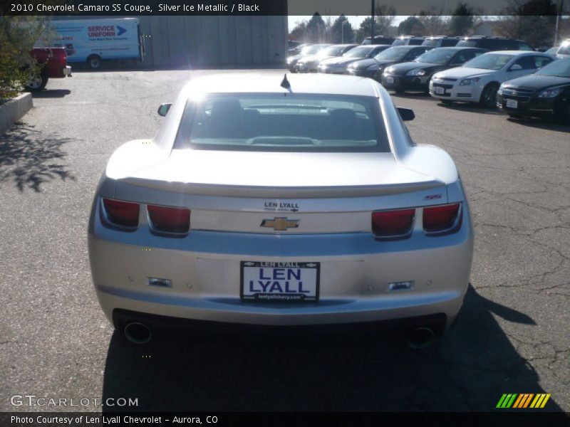 Silver Ice Metallic / Black 2010 Chevrolet Camaro SS Coupe
