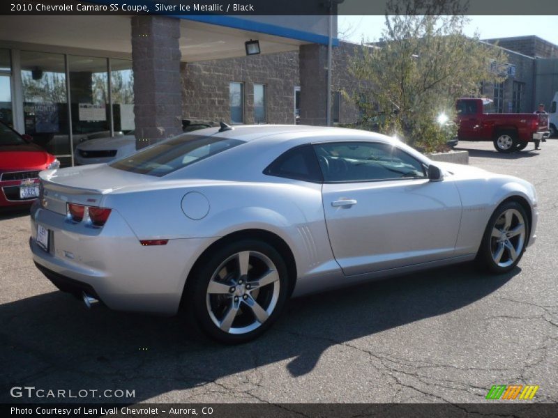 Silver Ice Metallic / Black 2010 Chevrolet Camaro SS Coupe