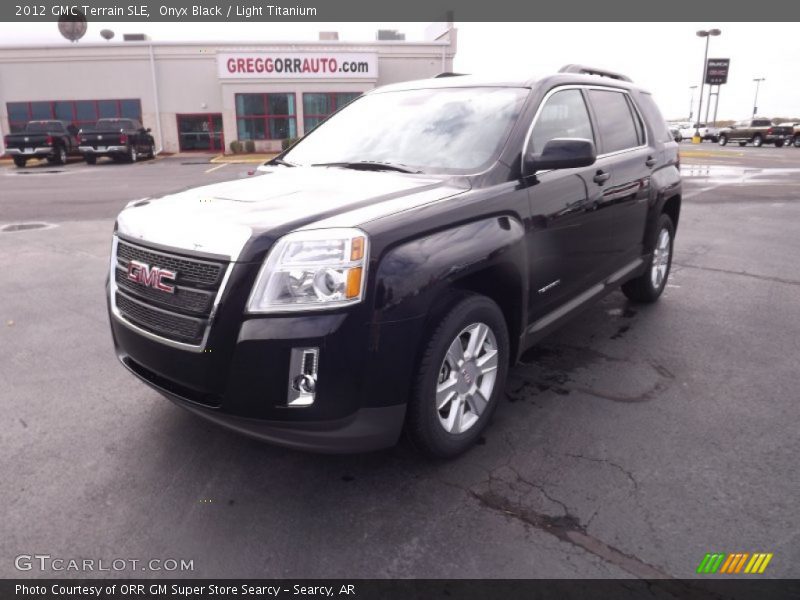 Onyx Black / Light Titanium 2012 GMC Terrain SLE