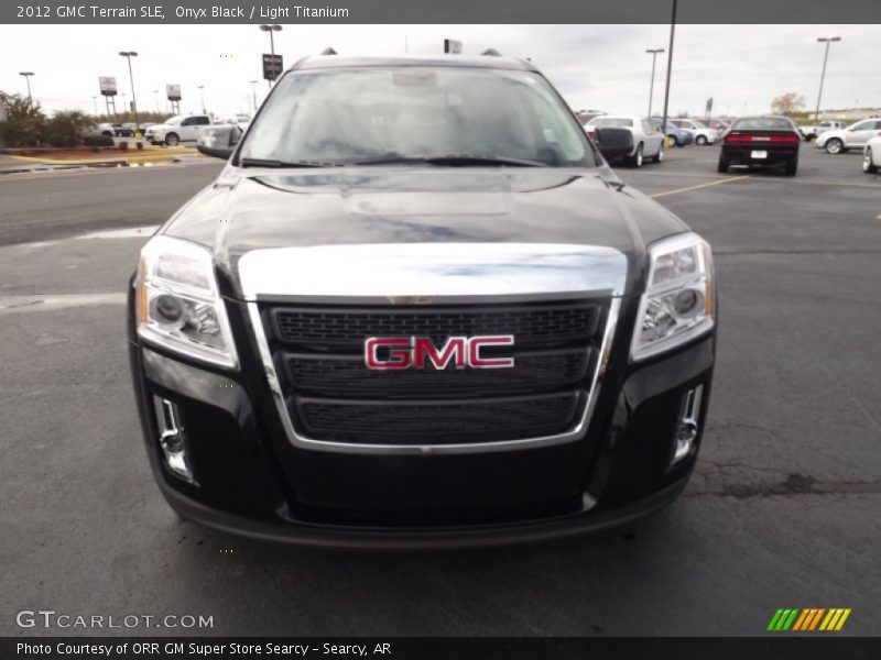 Onyx Black / Light Titanium 2012 GMC Terrain SLE