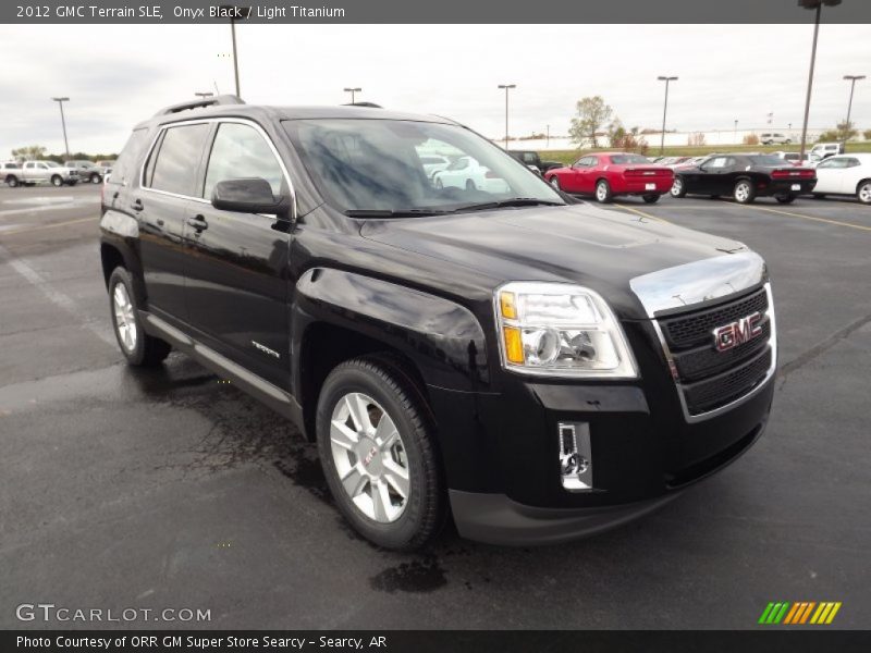 Onyx Black / Light Titanium 2012 GMC Terrain SLE