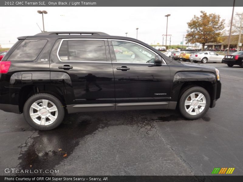 Onyx Black / Light Titanium 2012 GMC Terrain SLE