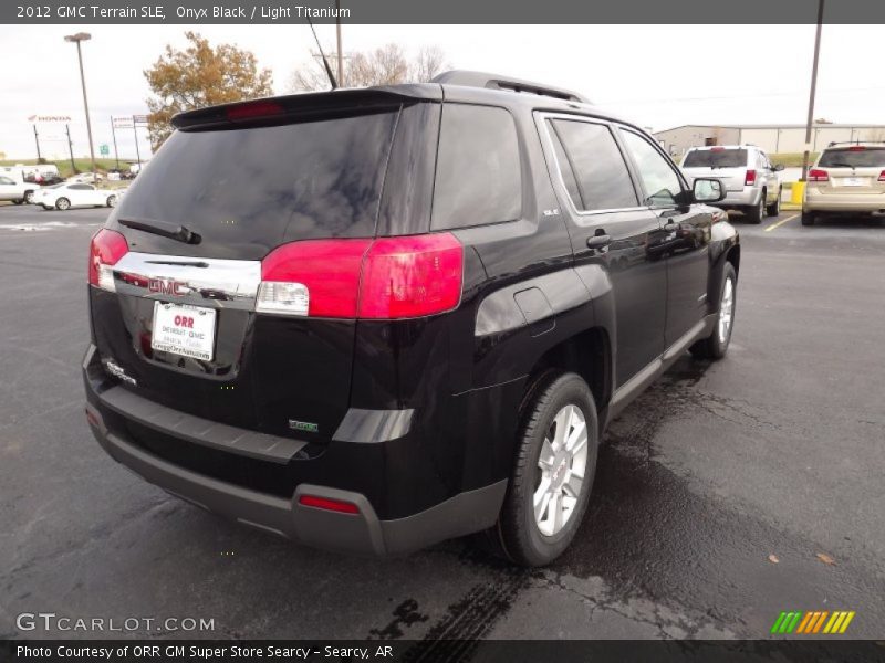 Onyx Black / Light Titanium 2012 GMC Terrain SLE