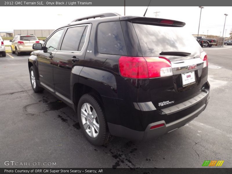 Onyx Black / Light Titanium 2012 GMC Terrain SLE