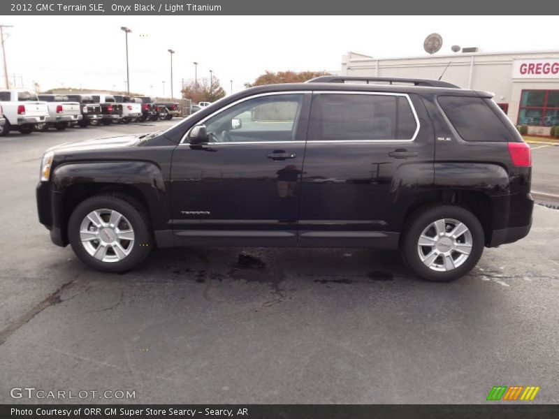 Onyx Black / Light Titanium 2012 GMC Terrain SLE