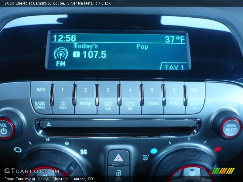 Audio System of 2010 Camaro SS Coupe