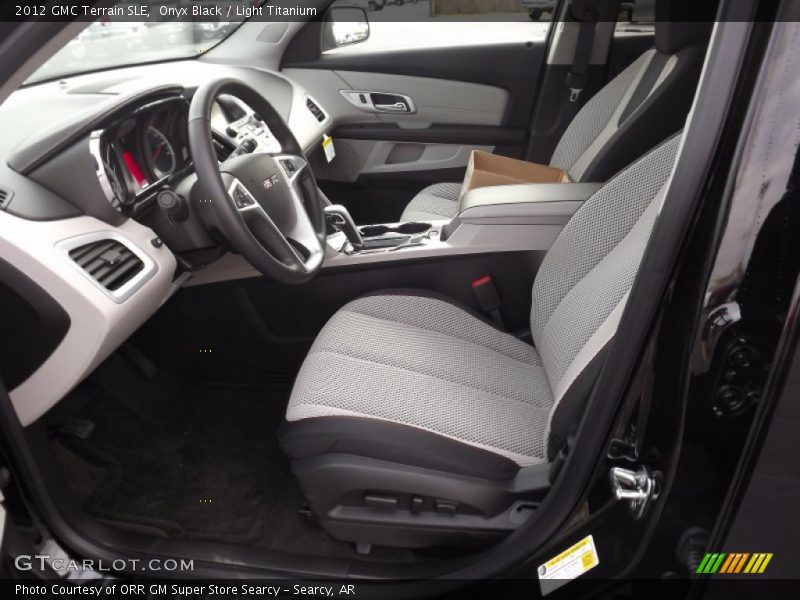  2012 Terrain SLE Light Titanium Interior