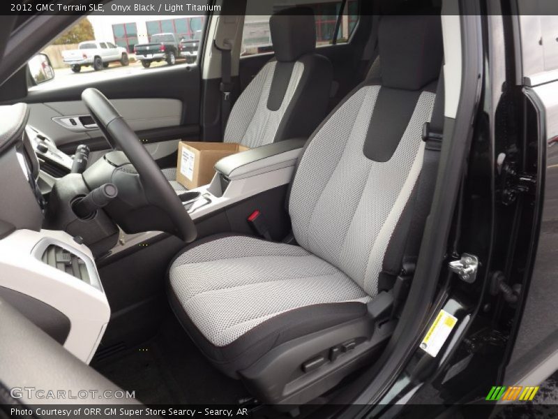  2012 Terrain SLE Light Titanium Interior