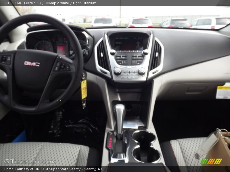 Olympic White / Light Titanium 2012 GMC Terrain SLE
