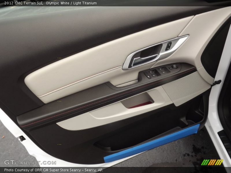Olympic White / Light Titanium 2012 GMC Terrain SLE