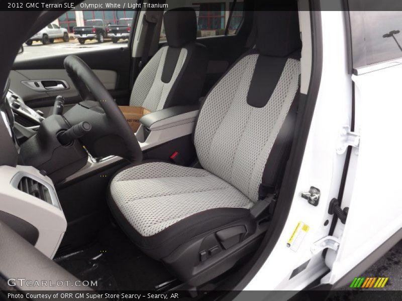 Olympic White / Light Titanium 2012 GMC Terrain SLE