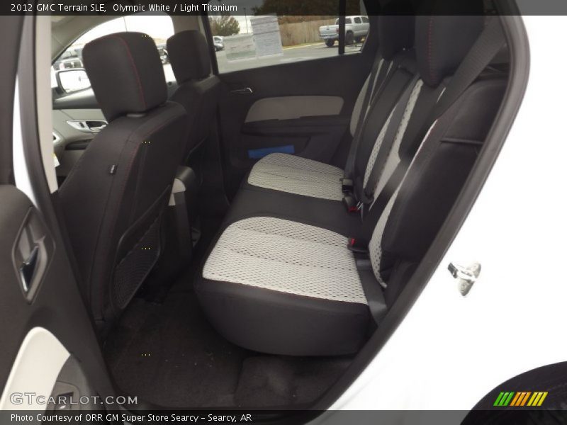 Olympic White / Light Titanium 2012 GMC Terrain SLE