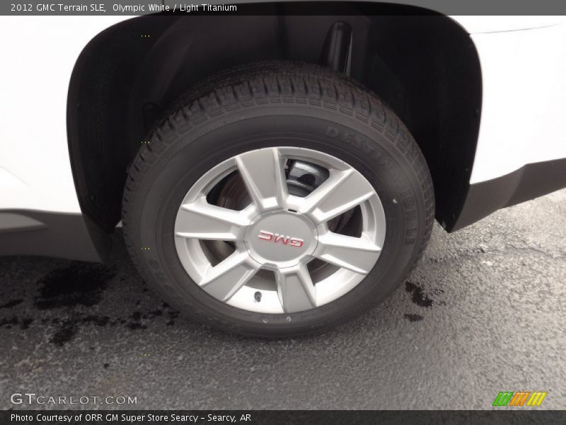 Olympic White / Light Titanium 2012 GMC Terrain SLE