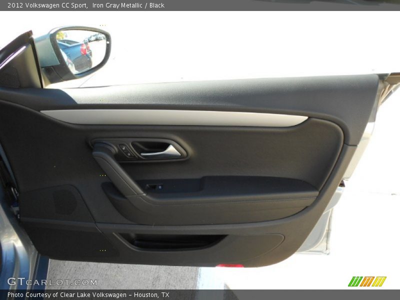 Iron Gray Metallic / Black 2012 Volkswagen CC Sport