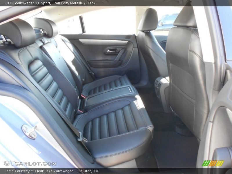 Iron Gray Metallic / Black 2012 Volkswagen CC Sport