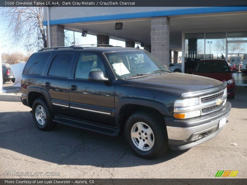 Dark Gray Metallic / Gray/Dark Charcoal 2006 Chevrolet Tahoe LT 4x4