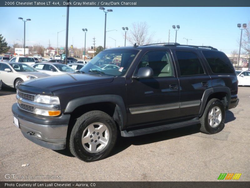 Dark Gray Metallic / Gray/Dark Charcoal 2006 Chevrolet Tahoe LT 4x4
