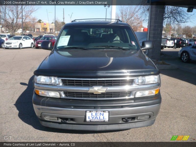 Dark Gray Metallic / Gray/Dark Charcoal 2006 Chevrolet Tahoe LT 4x4