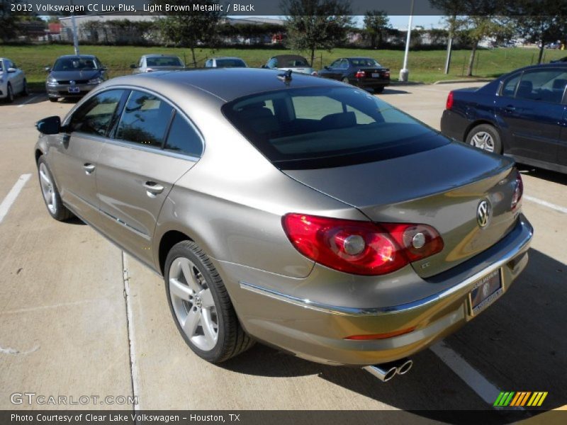 Light Brown Metallic / Black 2012 Volkswagen CC Lux Plus