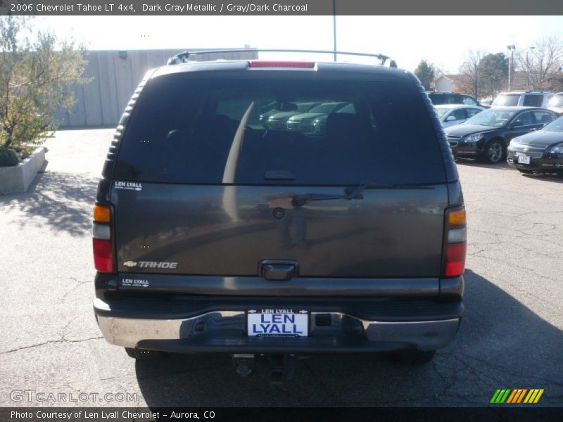 Dark Gray Metallic / Gray/Dark Charcoal 2006 Chevrolet Tahoe LT 4x4