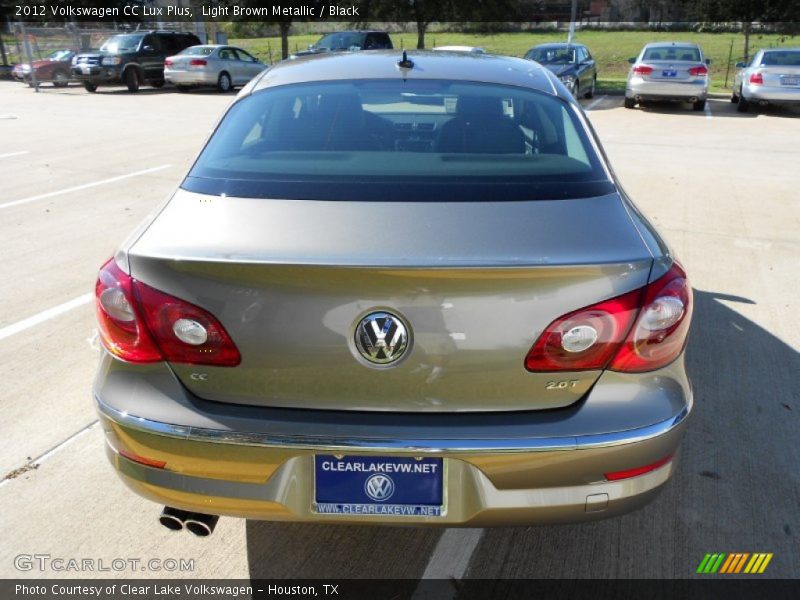 Light Brown Metallic / Black 2012 Volkswagen CC Lux Plus