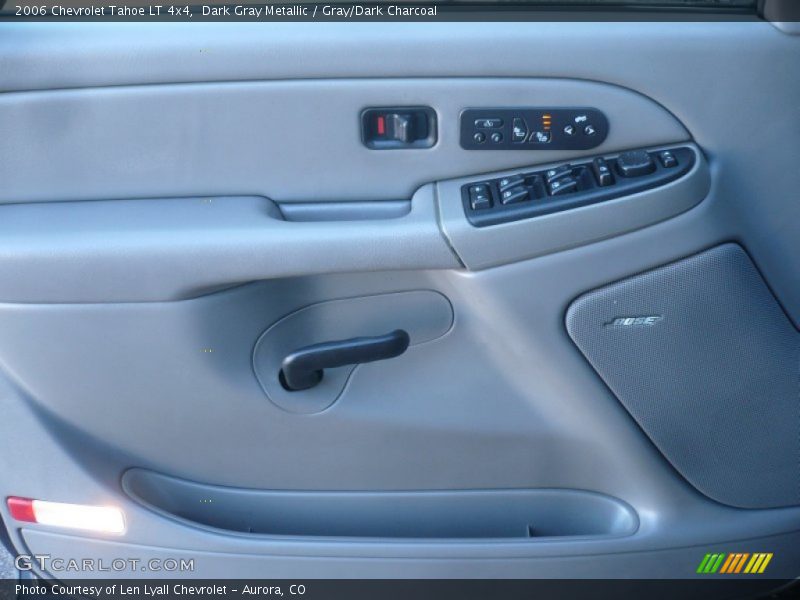 Dark Gray Metallic / Gray/Dark Charcoal 2006 Chevrolet Tahoe LT 4x4