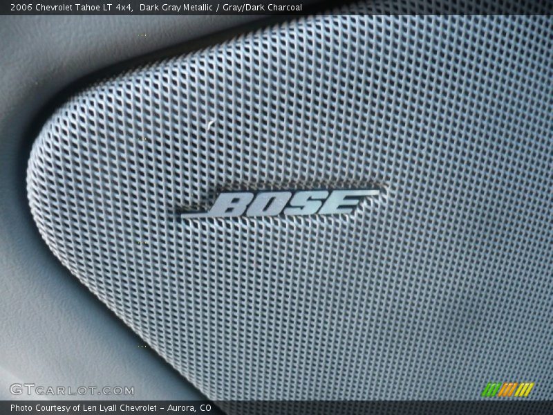 Dark Gray Metallic / Gray/Dark Charcoal 2006 Chevrolet Tahoe LT 4x4