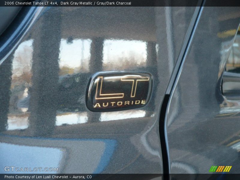 Dark Gray Metallic / Gray/Dark Charcoal 2006 Chevrolet Tahoe LT 4x4
