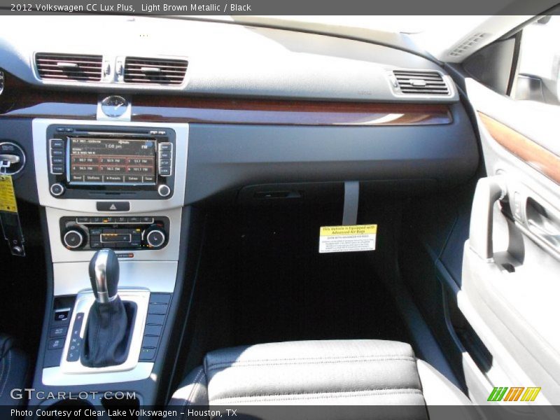 Light Brown Metallic / Black 2012 Volkswagen CC Lux Plus