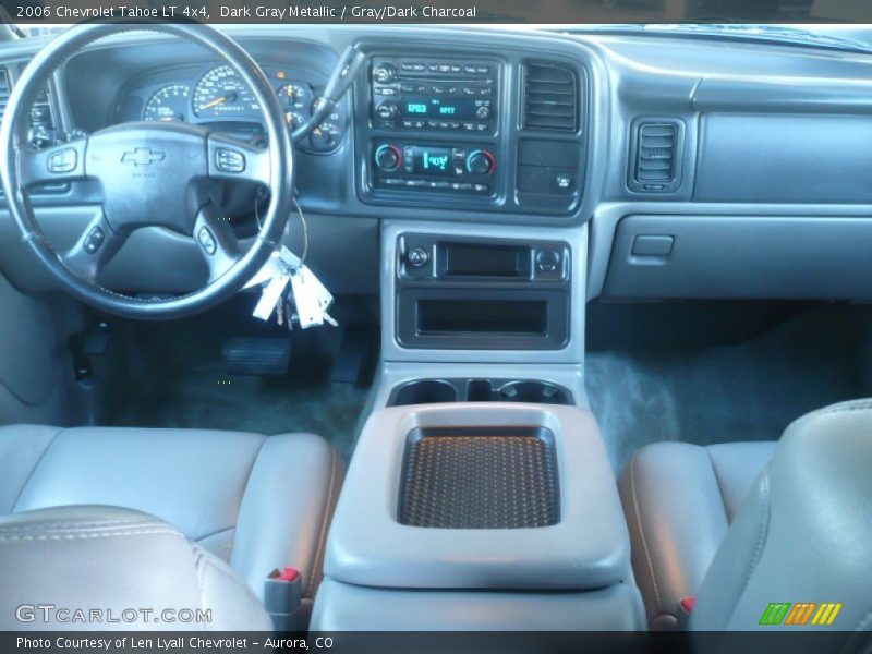 Dark Gray Metallic / Gray/Dark Charcoal 2006 Chevrolet Tahoe LT 4x4