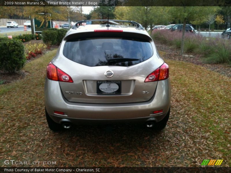 Tinted Bronze Metallic / Beige 2009 Nissan Murano SL