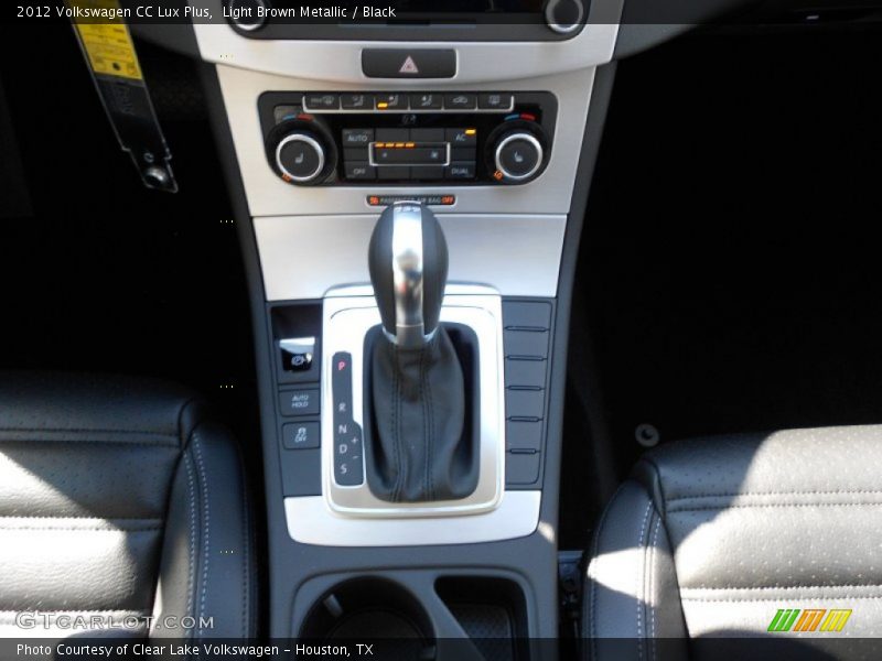 Light Brown Metallic / Black 2012 Volkswagen CC Lux Plus