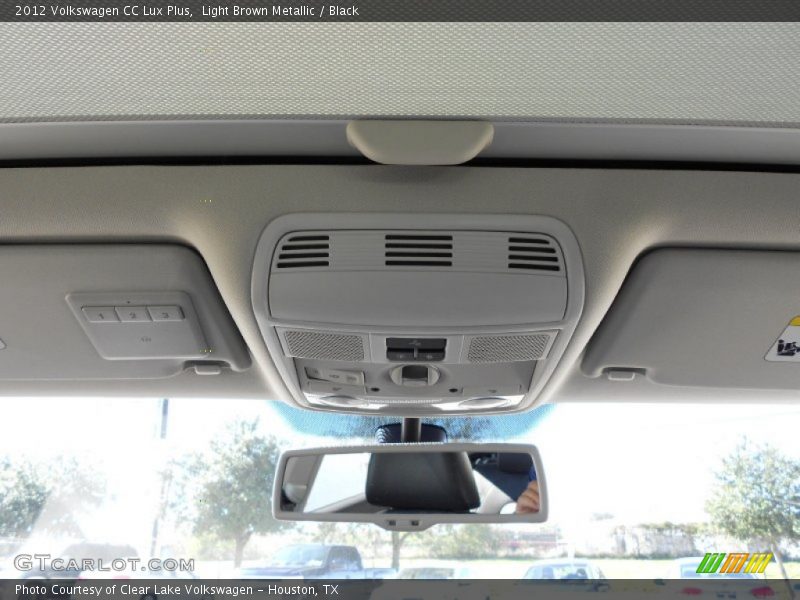 Light Brown Metallic / Black 2012 Volkswagen CC Lux Plus