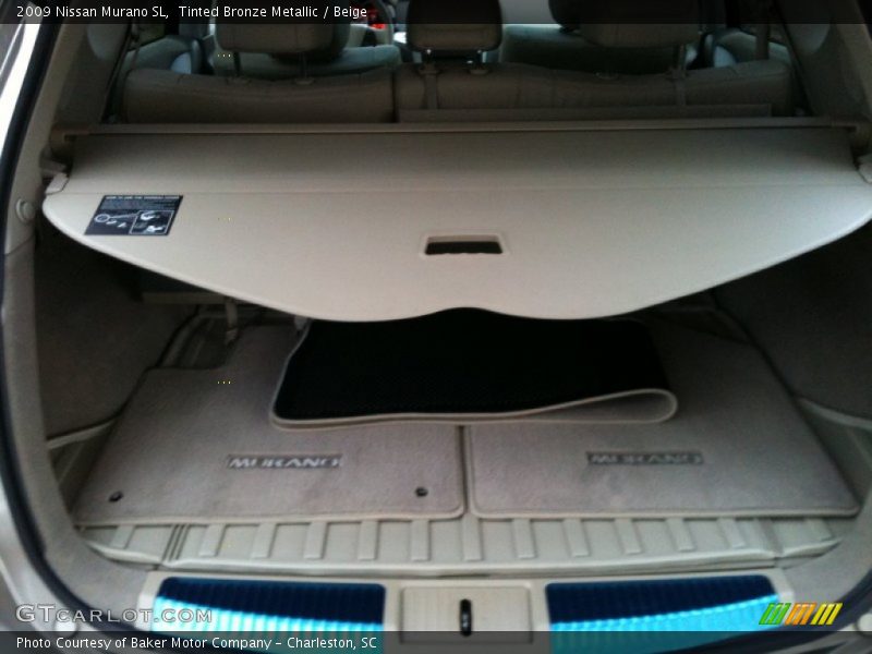 Tinted Bronze Metallic / Beige 2009 Nissan Murano SL