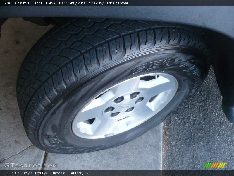 Dark Gray Metallic / Gray/Dark Charcoal 2006 Chevrolet Tahoe LT 4x4