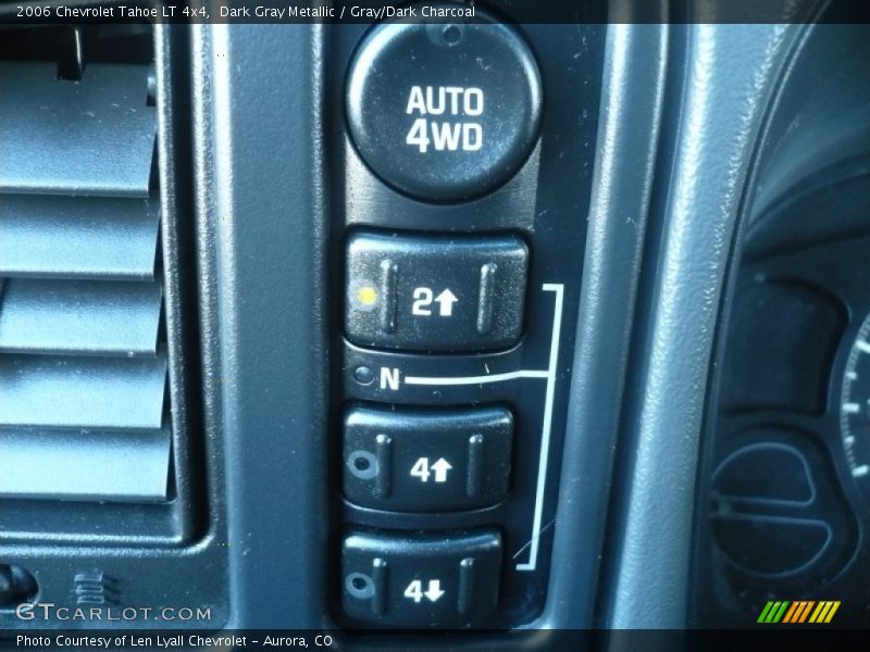 Dark Gray Metallic / Gray/Dark Charcoal 2006 Chevrolet Tahoe LT 4x4