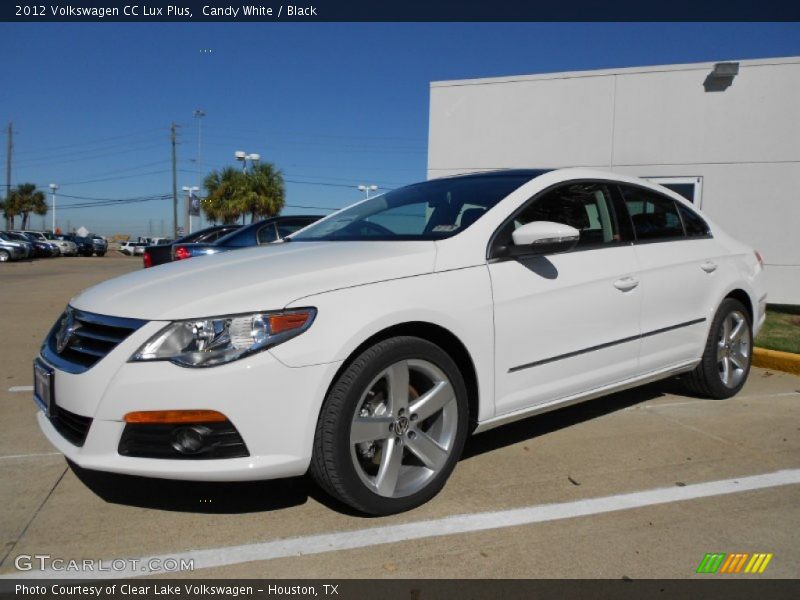 Candy White / Black 2012 Volkswagen CC Lux Plus