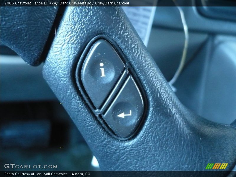 Dark Gray Metallic / Gray/Dark Charcoal 2006 Chevrolet Tahoe LT 4x4