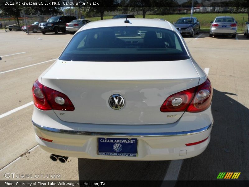 Candy White / Black 2012 Volkswagen CC Lux Plus