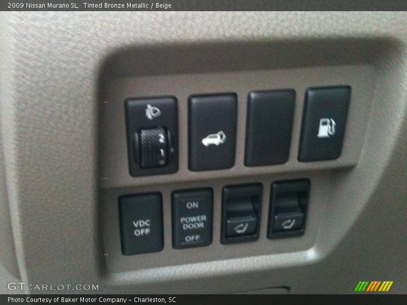 Tinted Bronze Metallic / Beige 2009 Nissan Murano SL