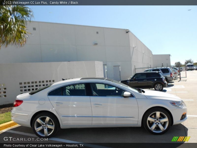 Candy White / Black 2012 Volkswagen CC Lux Plus