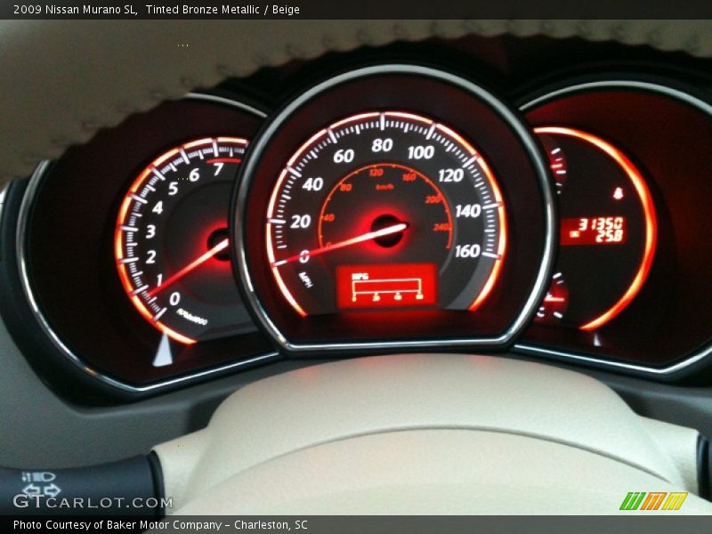 Tinted Bronze Metallic / Beige 2009 Nissan Murano SL