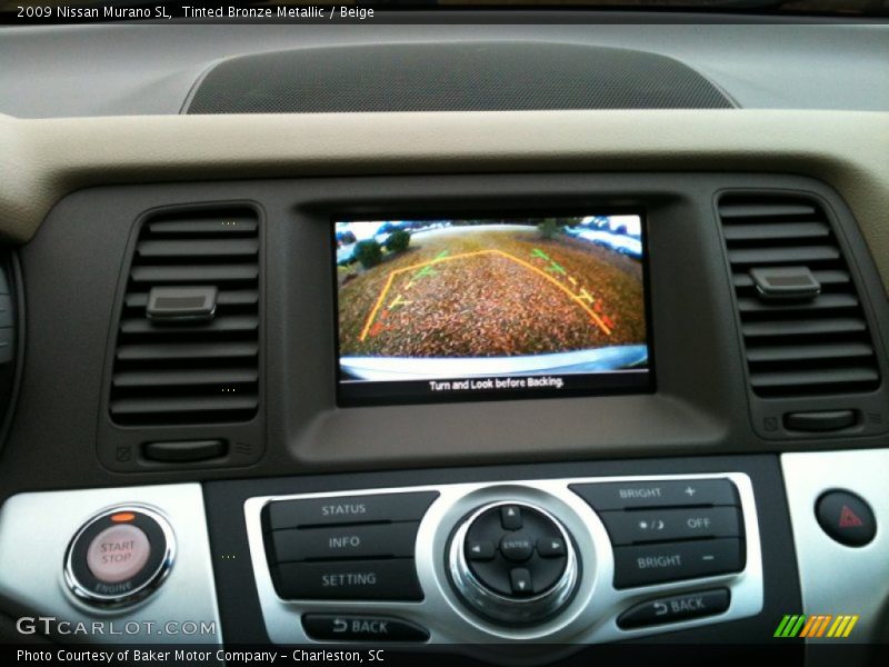 Tinted Bronze Metallic / Beige 2009 Nissan Murano SL